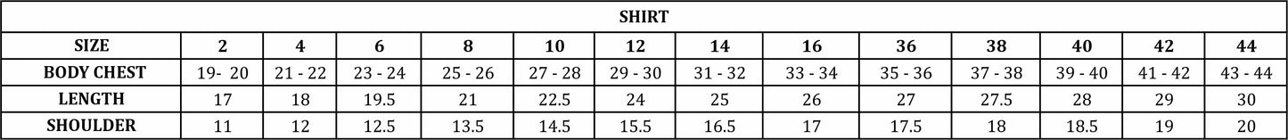 Primary & Secondary Boy's Shirt