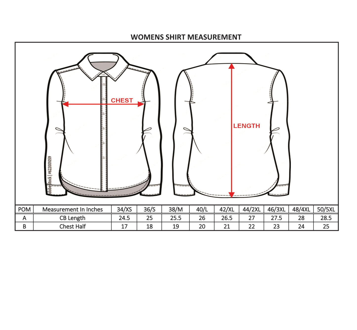 Female Chinese Collar Shirt 3/4th Sleeve Green