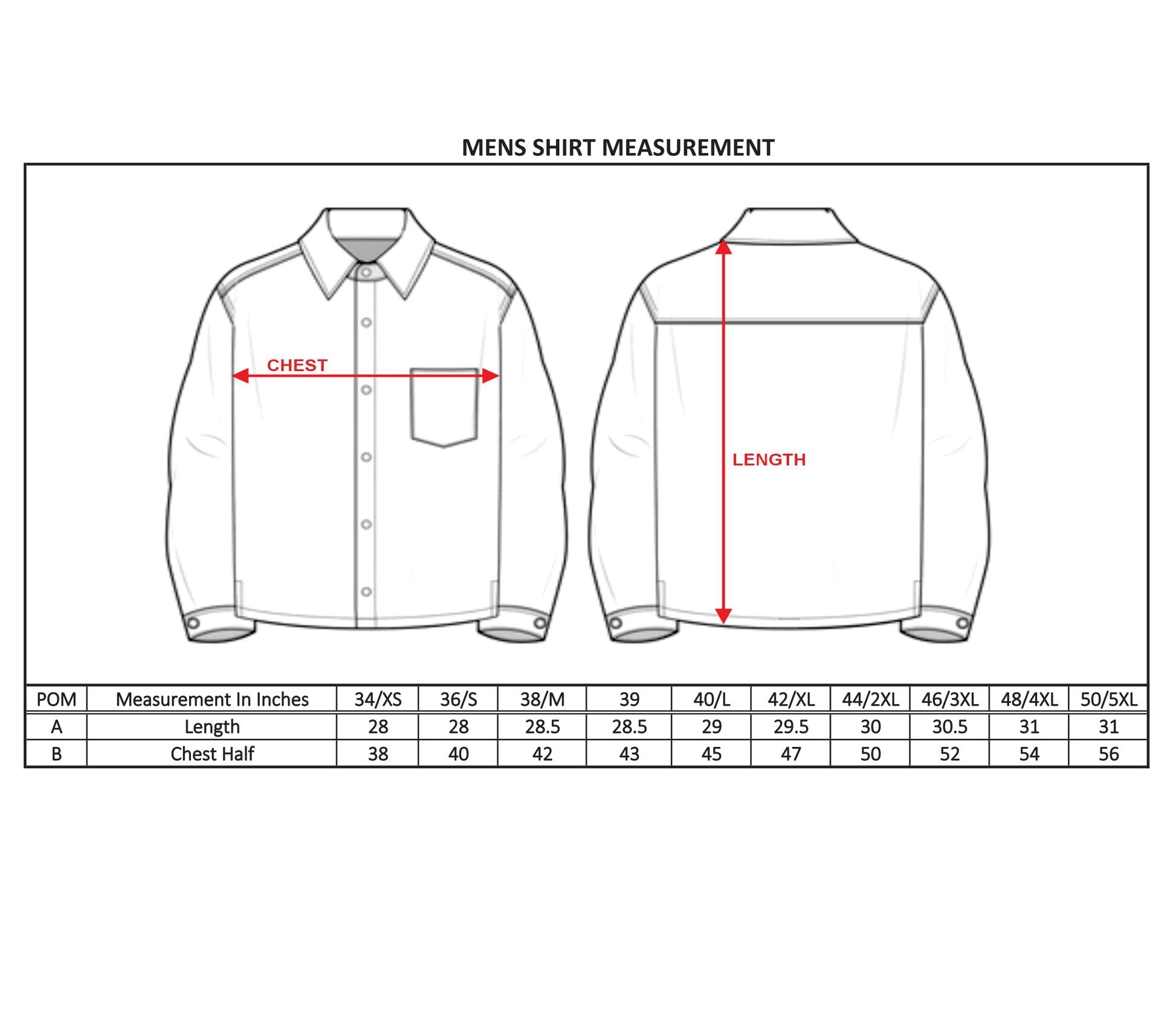 mens medium dress shirt measurements How To Measure a Dress Shirt